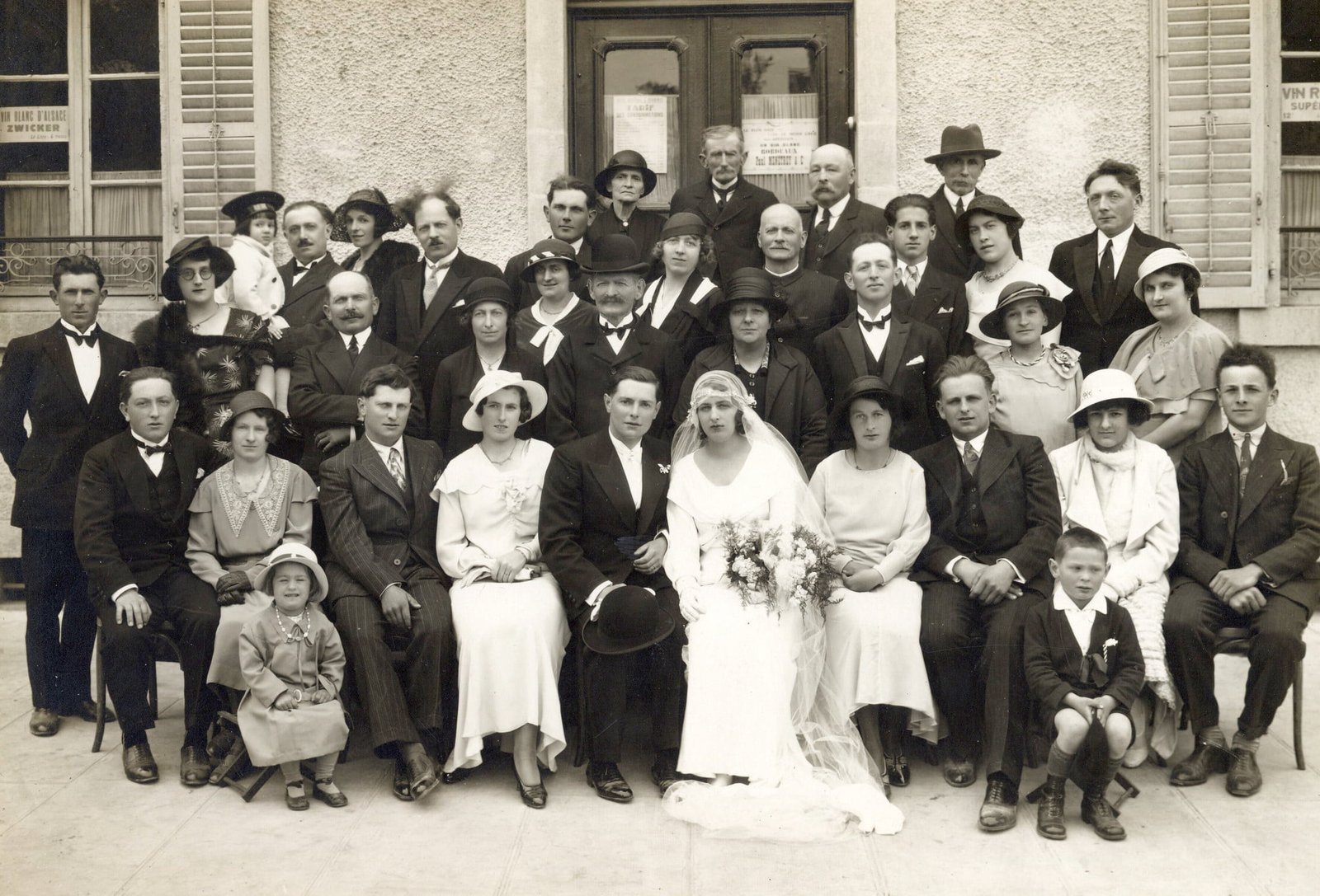 Photo de groupe Mariage