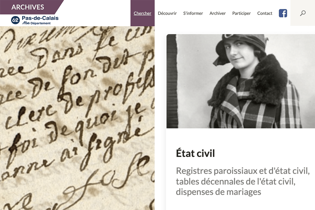 Etat civil du Pas-de-Calais : une campagne de numérisation en 2024