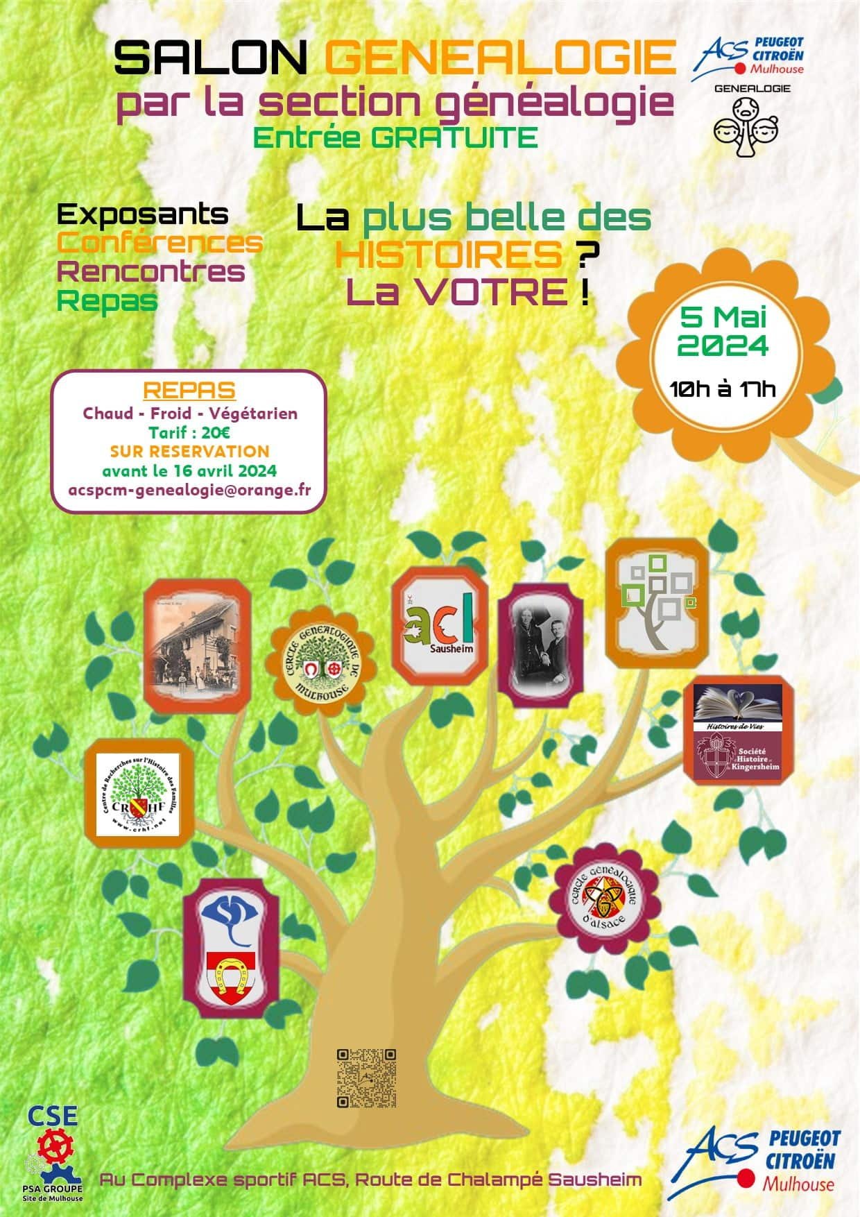 Salon de Généalogie  à Sausheim (68)