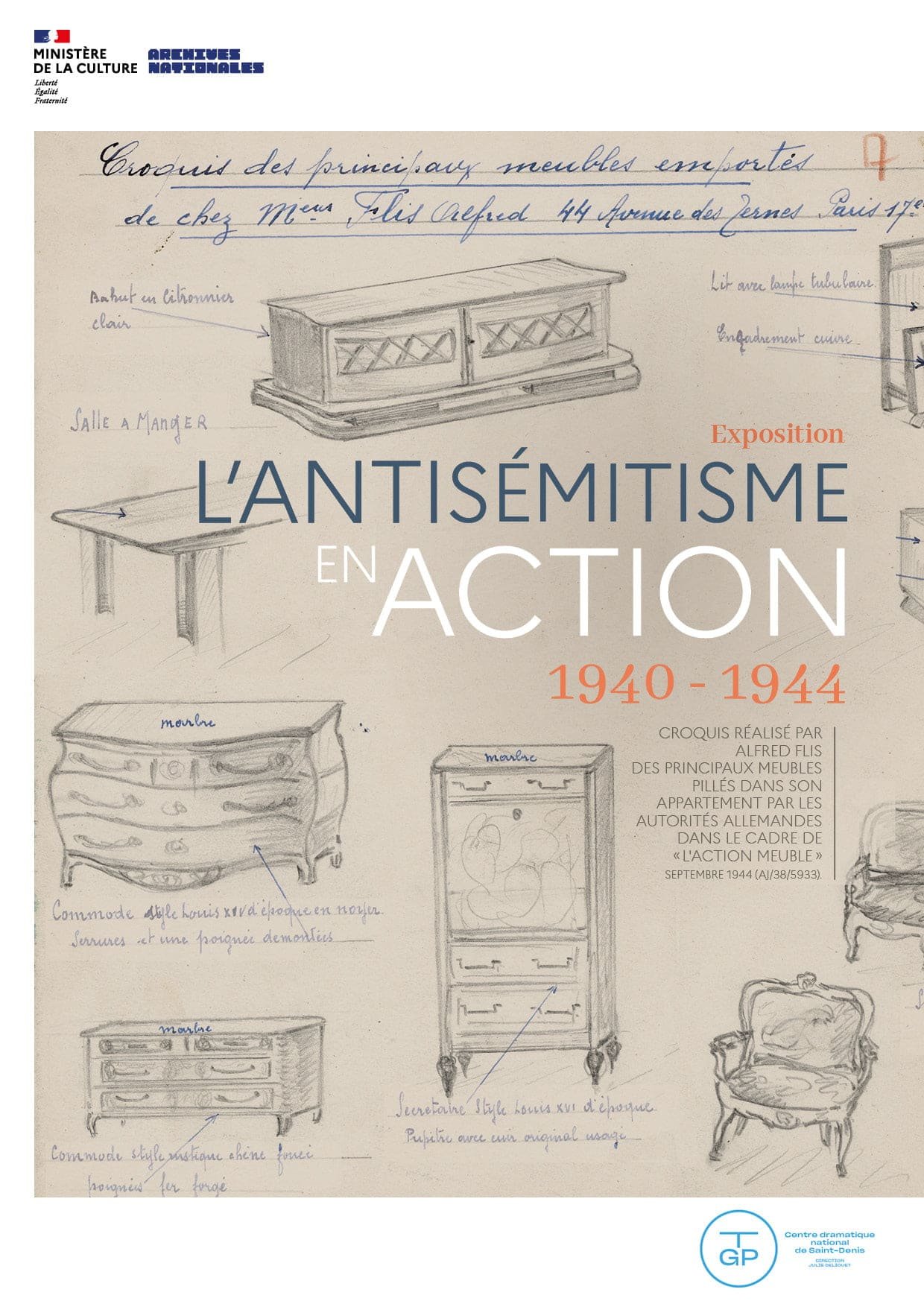 L’exposition “L’antisémitisme en action – 1940-1944” aux Archives nationales