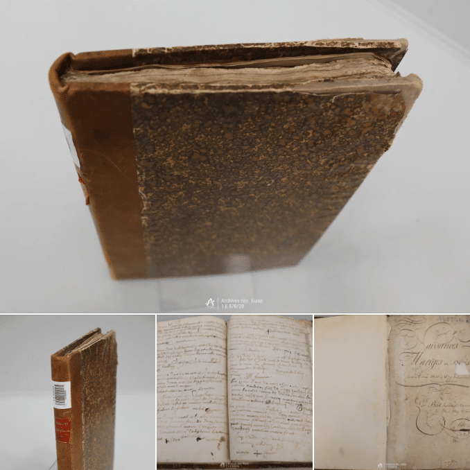 Aisne : un registre paroissial du 17e siècle retrouvé et restitué