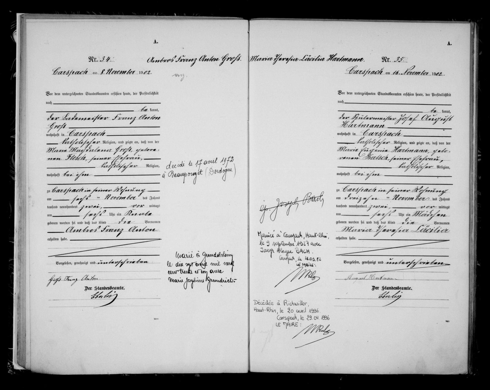 Allemand gothique : repères et déchiffrage