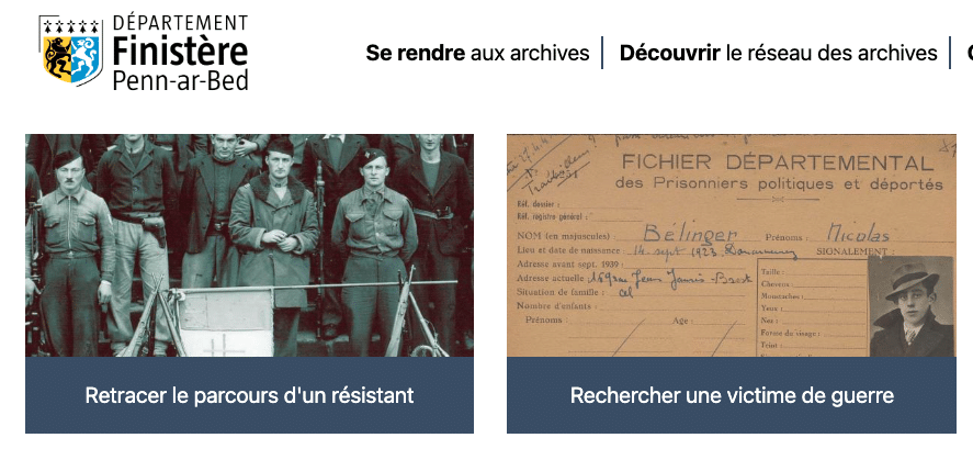 Archives du Finistère : ça bouge pour les commémorations 39-45