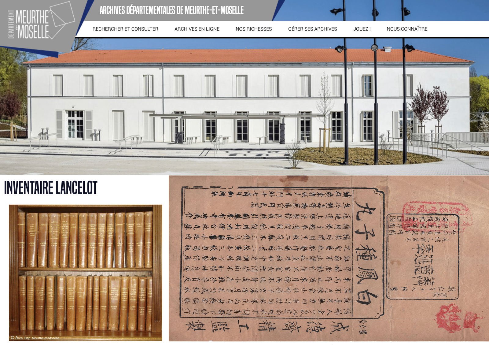 Meurthe-et-Moselle : l’inventaire Lancelot, un trésor chinois…
