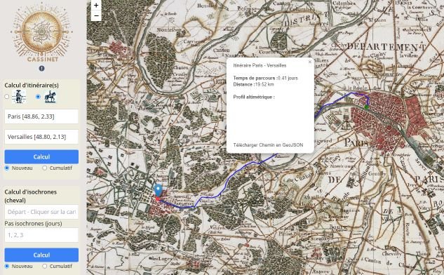 Itinéraires Cassinet