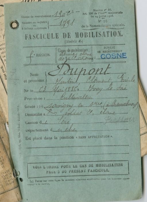 Le Départ des poilus après la mobilisation