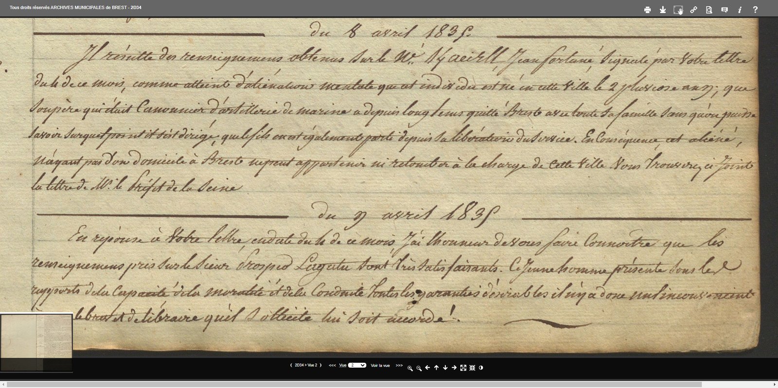  ​Les nouvelles pépites des Archives de Brest