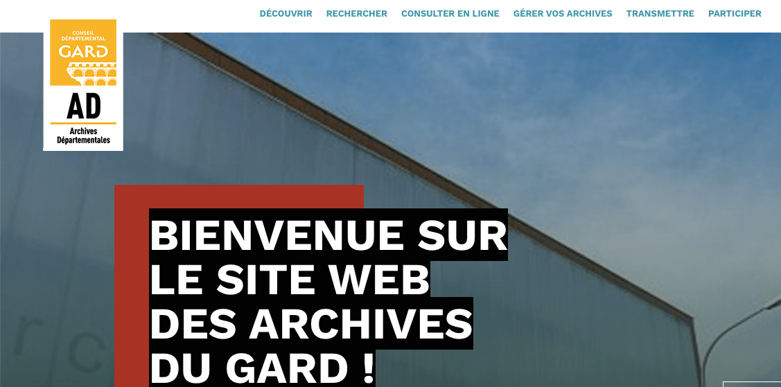  ​Archives du Gard : les dernières mises en ligne