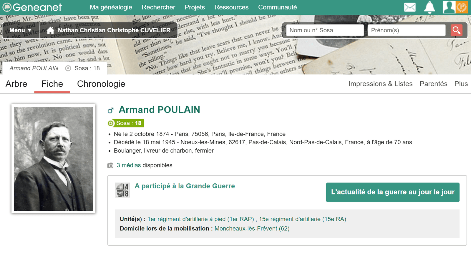  ​Peut-on réutiliser les images déposées sur Geneanet ?