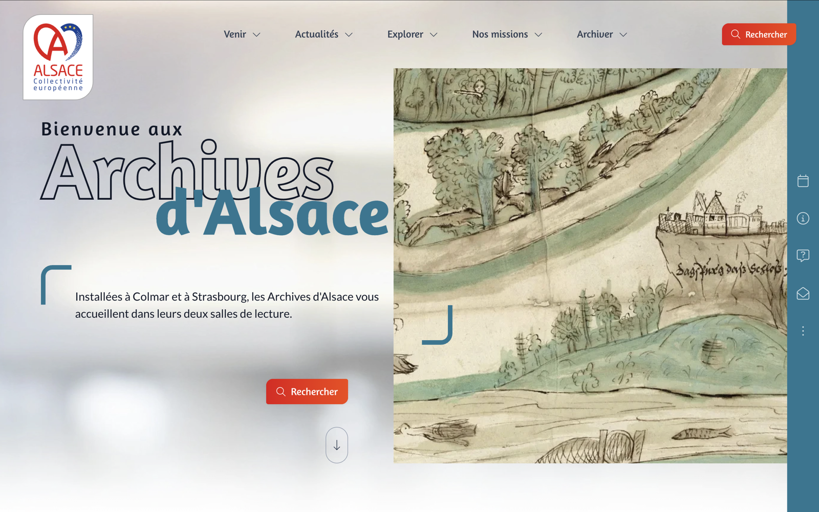  ​Un nouveau portail pour les Archives d’Alsace