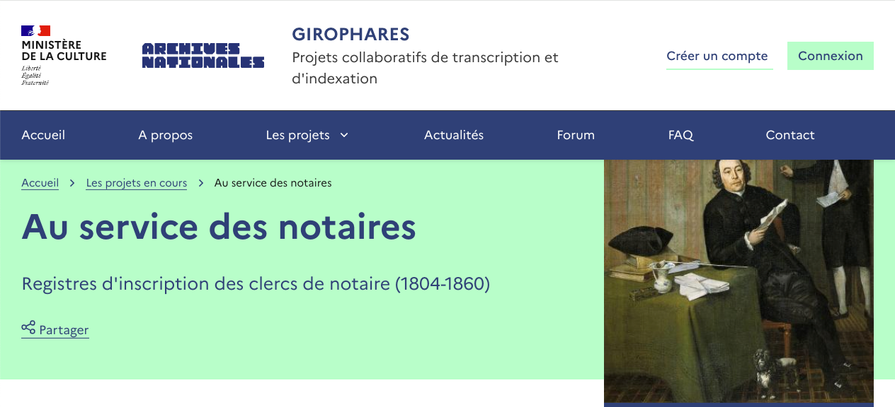 ​Venez indexer les clercs de notaires sur la plateforme Girophares