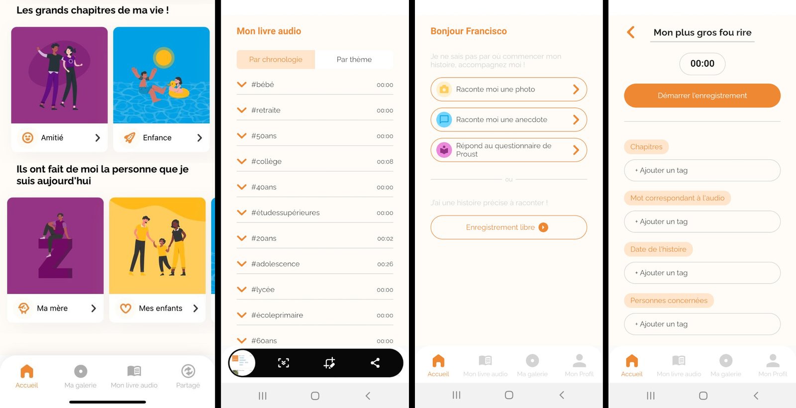  ​Ystory, l’application pour raconter sa vie