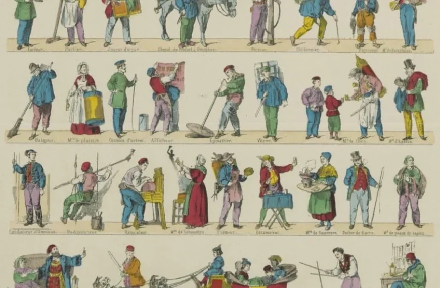 Liste des métiers anciens dans le cadre des recherches généalogiques en France