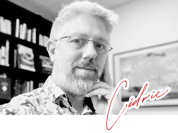 Portrait de Cédric, généalogiste professionnel basé en Savoie, expert en recherches généalogiques et histoire familiale