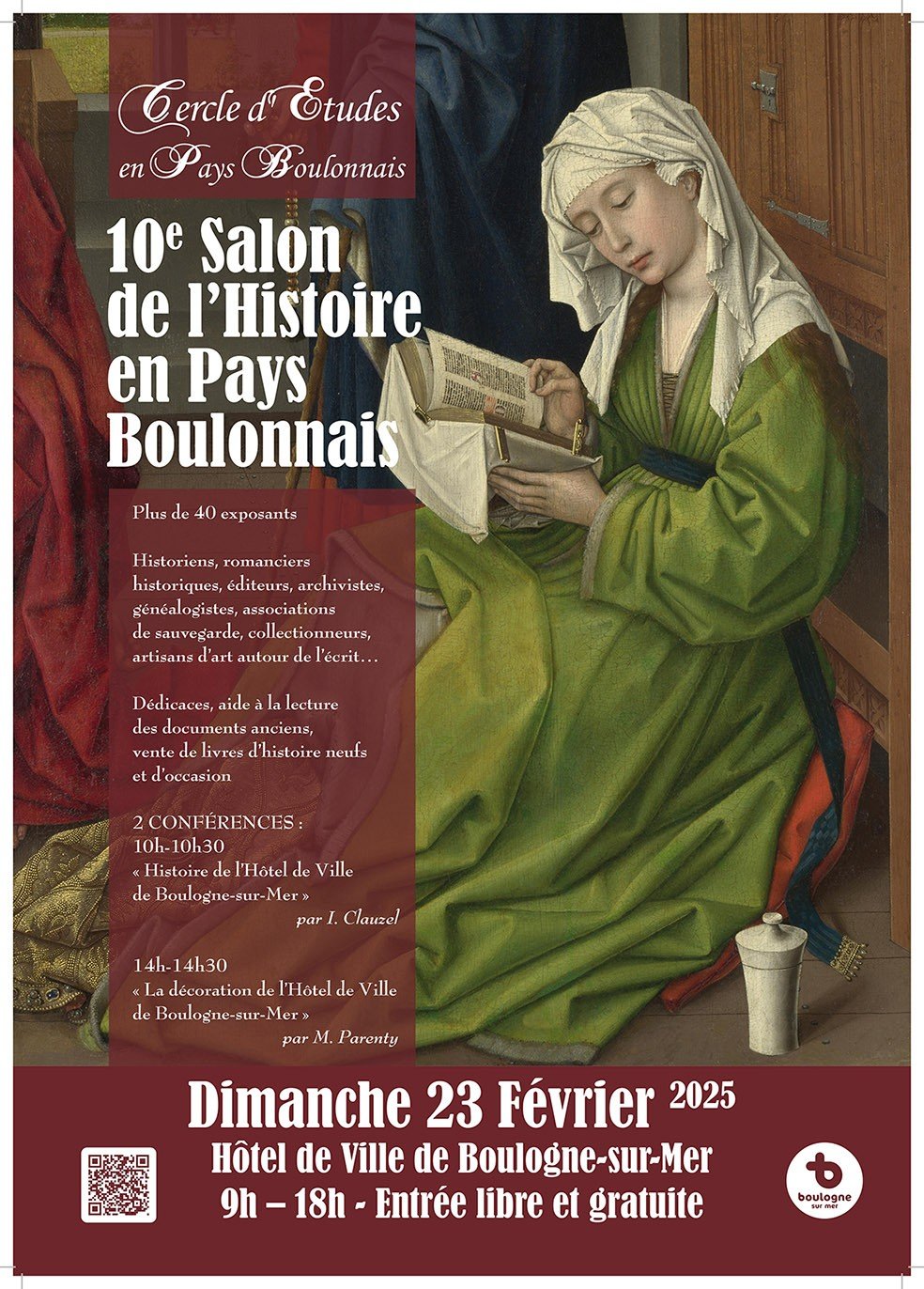  ​10e salon régional de l’histoire en Pays boulonnais
