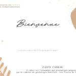 Carte cadeau naissance pour une prestation de généalogie, idéale pour offrir un arbre familial au bébé et transmettre l’histoire des ancêtres.